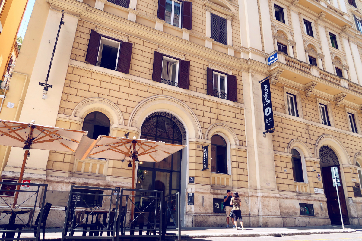 Review The Yellow Hostel Rome @minkaguides exterior