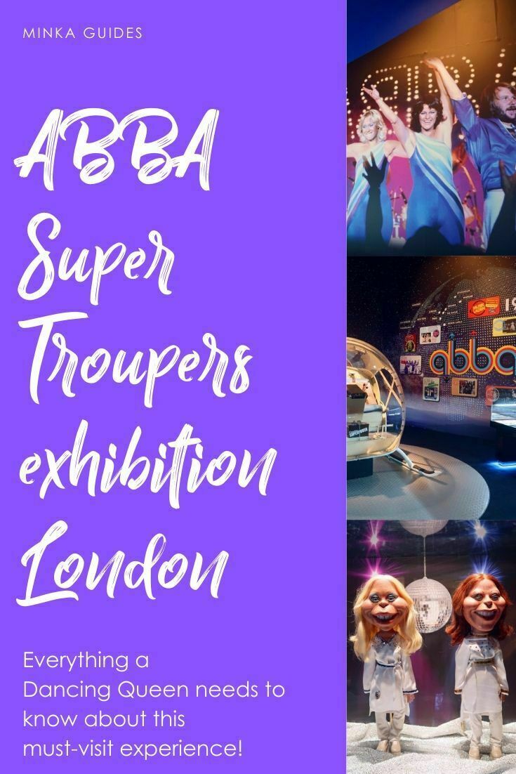 ABBA Super Troupers exhibition review @minkaguides