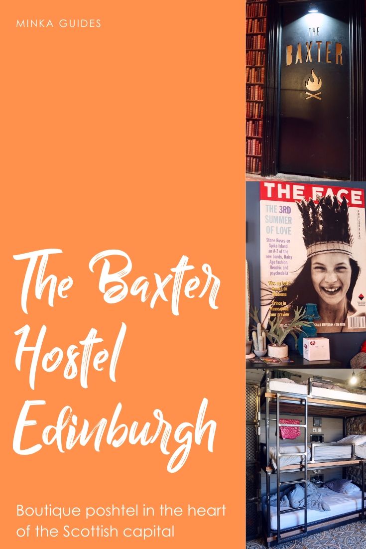 The Baxter Hostel Edinburgh review @minkaguides