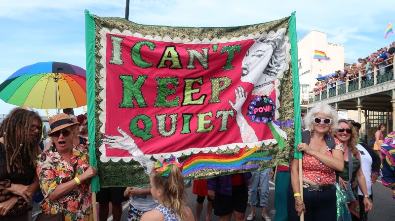 UK queer hubs LGBT events Margate Pride 2018 CREDIT Minka Guides