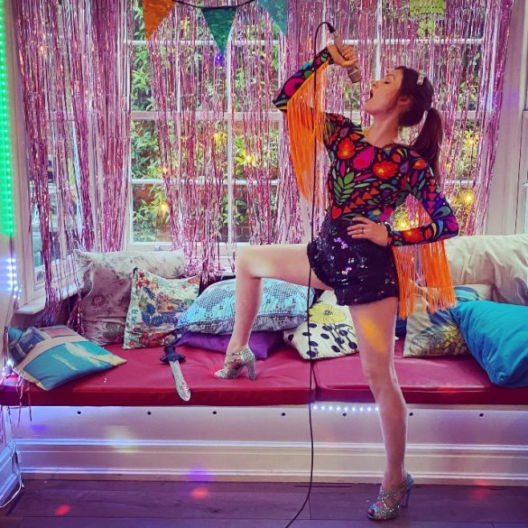 I wanna dance - lockdown kitchen disco CREDIT Sophie Ellis-Bextor